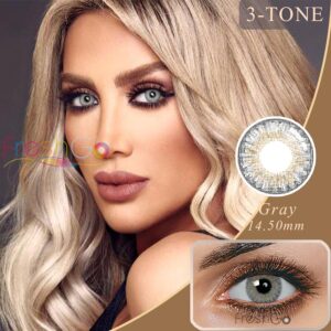 Цветни лещи 3 tone collection цвят Grey (T3-05)