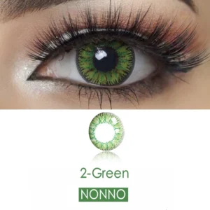 Цветни лещи Nonno collection цвят Green (N-01)