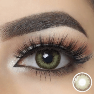 Цветни лещи Diamond collection цвят Gray Green (D-4)