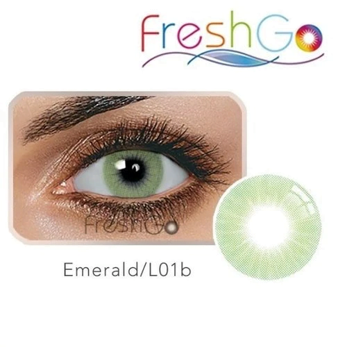 Цветни лещи Hydrocor collection цвят Emerald (H-03)