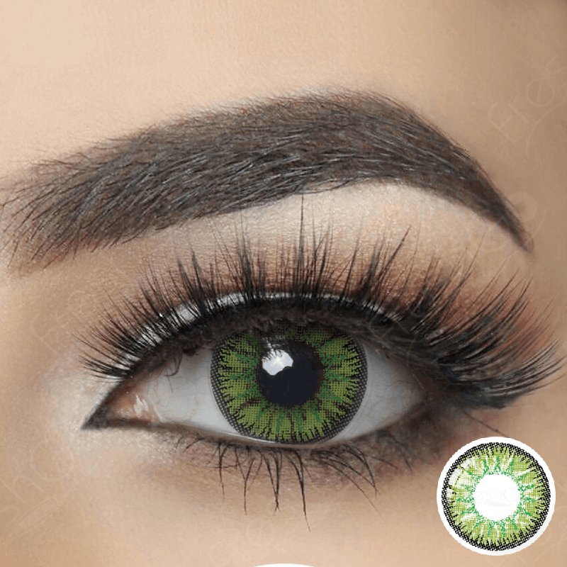 Цветни лещи Nonno collection цвят Green (N-01)