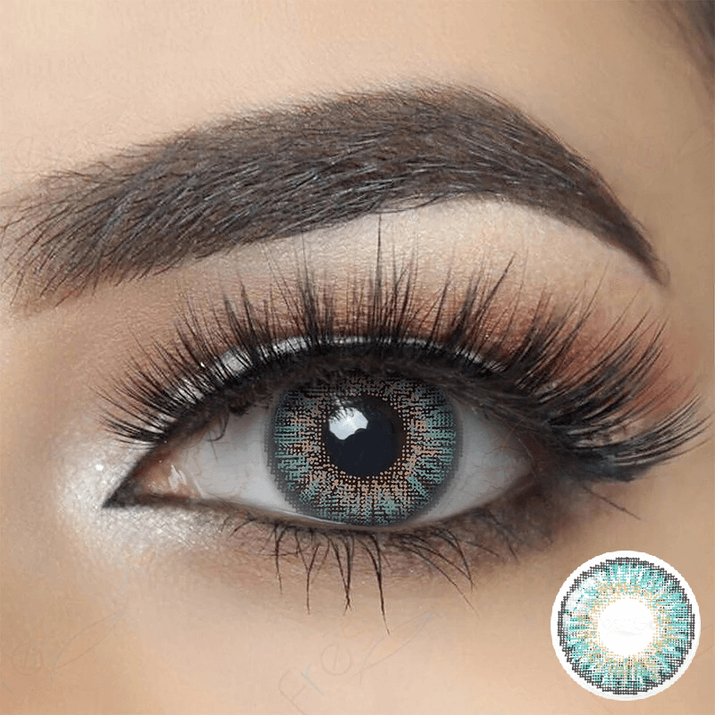 Цветни лещи 3 tone collection цвят Turquoise (T3-09)